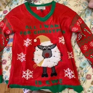 Light up ugly christmas sweater